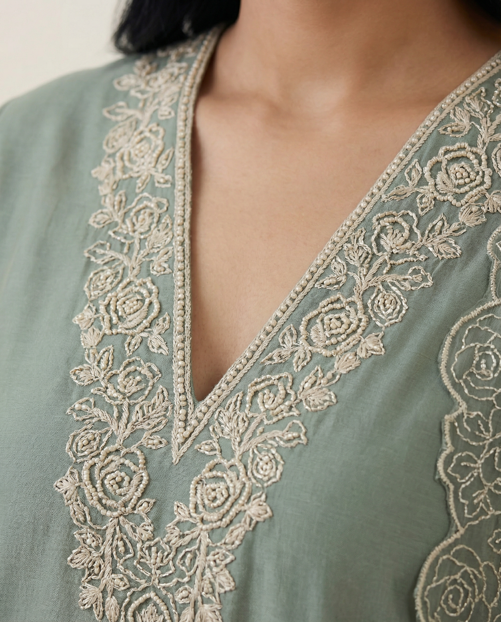 Rama Colour Silk Blend Straight Kurta With Dupatta